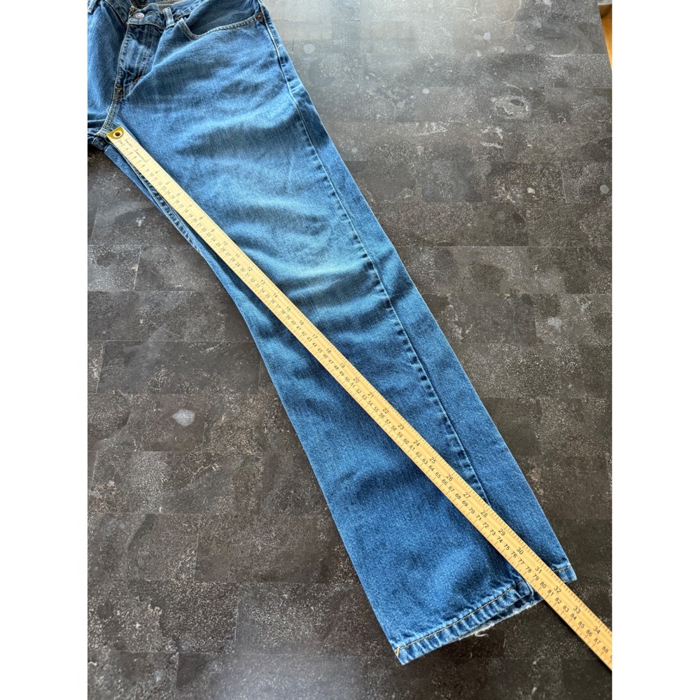 Levi's 514 Straight Fit Jeans Mens 32x32 Denim Country Grunge Distressed Rock - Picture 11 of 11